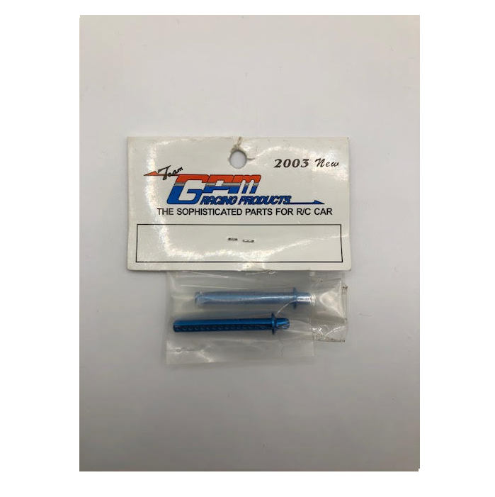 RCG Offbrand Front Body Posts Aluminium suit Micro RS4 2pcs - RCG-MH202F