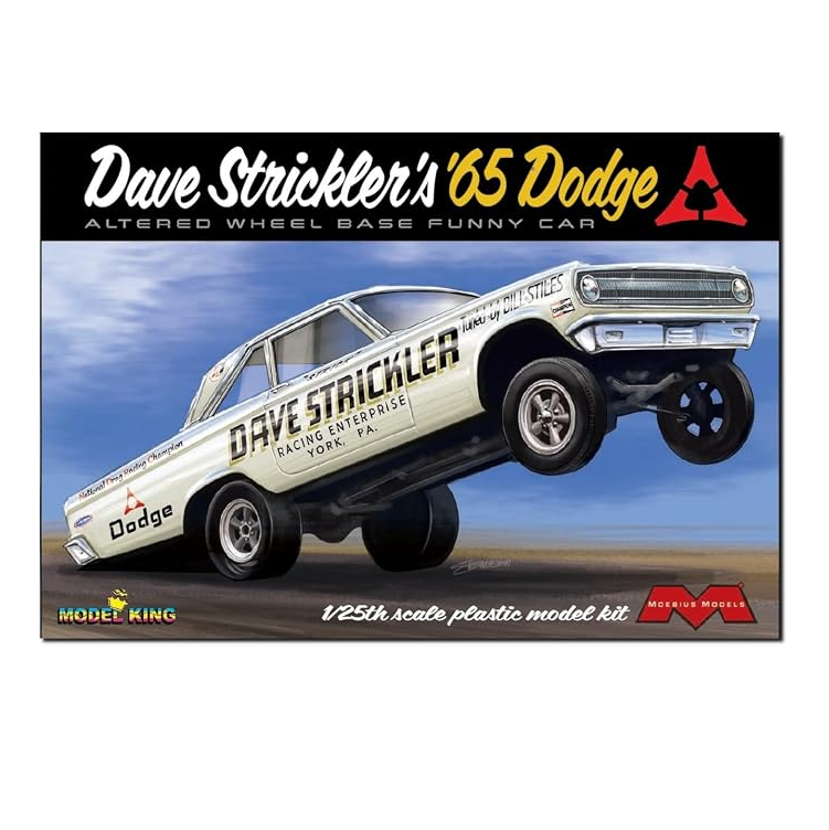 MOEBIUS 1965 Dodge AWB Funny Car Strickler 1:25 - MOE2451