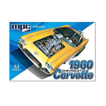 MPC 1960 Chevrolet Corvette 7-in-1 1:25 - MPC1002