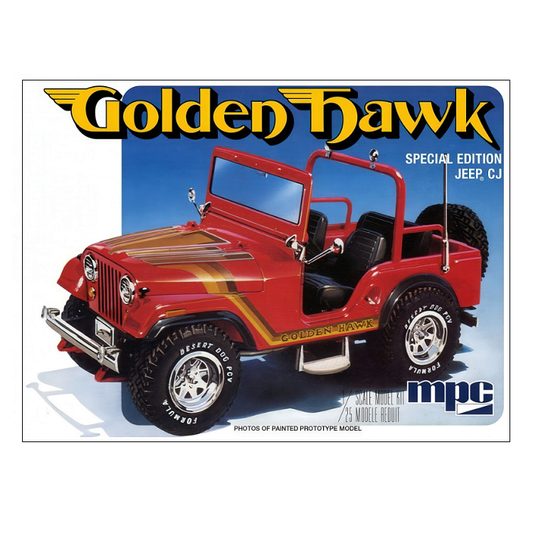 MPC 1981 Jeep CJ5 Golden Hawk 1:25 - MPC986