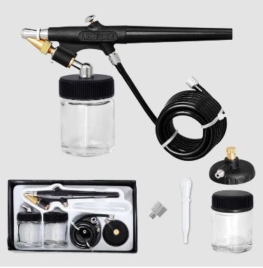 VISION Airbrush Gun Suction Feed Single Action - NHDU-38