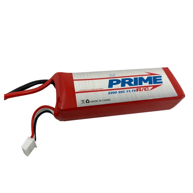PRIME 2200mAh 11.1V 35C 3S LiPo Battery w/ XT60 Plug - PMQB22003S