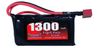 REDBACK 1300mah 7.4V 30C Lipo Battery - RBLP2C13