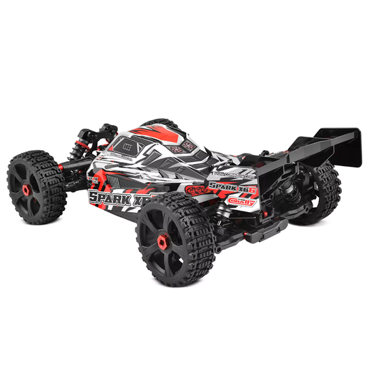 TEAM CORALLY 1:8 Spark XB-6 6S Red Buggy w/ 2.4Ghz Radio & 2050kv Brushless Driveline - C-00285-R