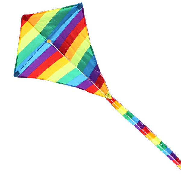 WINDSPEED Rainbow Diamond Single Line Kite - WS881