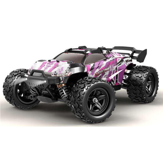 HURRICANE 1:18 Pink 4WD Stadium Truck IPX4 w/ 2.4ghz Radio, Battery and Charger - TRC-18-23