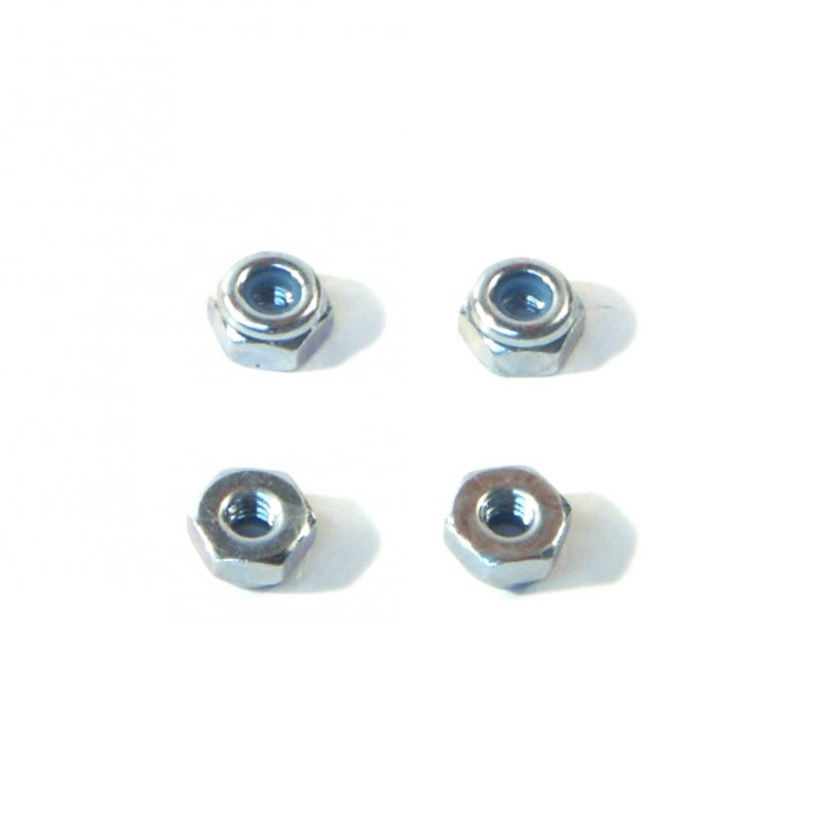 HPI M2 Nyloc Nuts 4pcs - HPI-Z662
