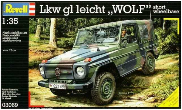 REVELL LKW GL Leicht Wolf Short Wheelbase 1:35 - 03277