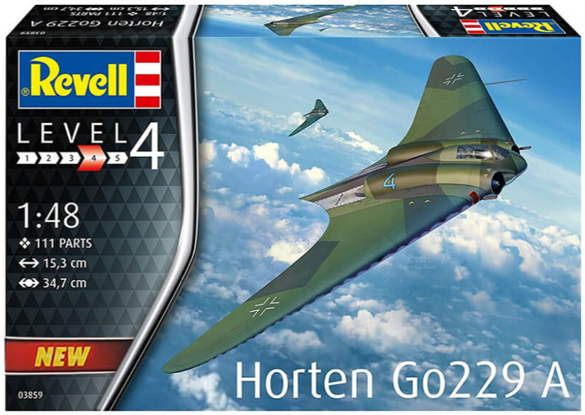 REVELL Horten Go229 A Airplane 1:48 - 03859