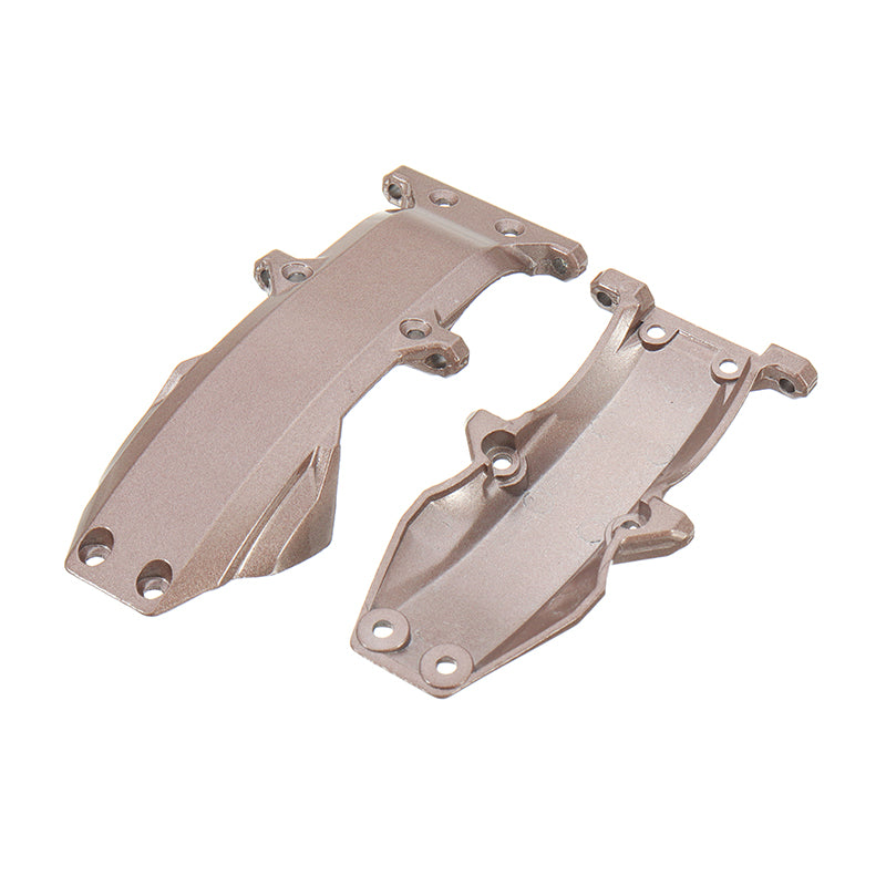 TRC 1:10 Fr&Rr Metal Skid Plate Pink suit Sprint - 9125-WJ01