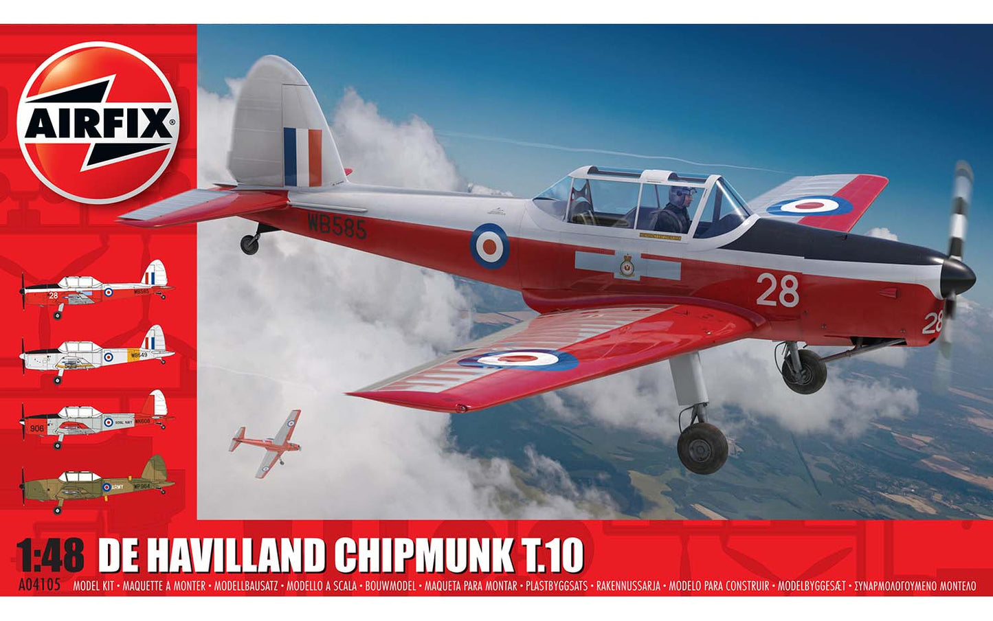 AIRFIX De Havilland Chipmunk T.10 1:48 - A04105