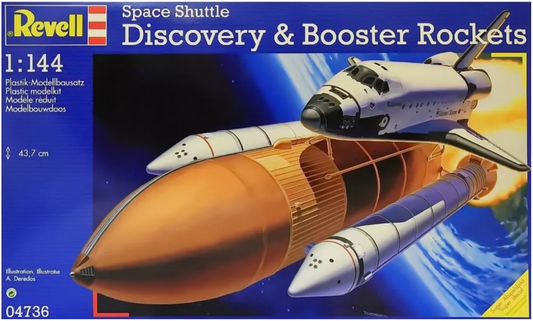 REVELL Space Shuttle Discovery w/ Booster Rockets 1:144 - 04736