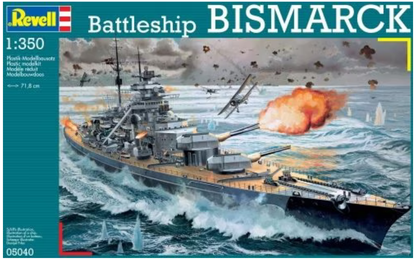 REVELL Battleship Bismarck 1:350 - 05040