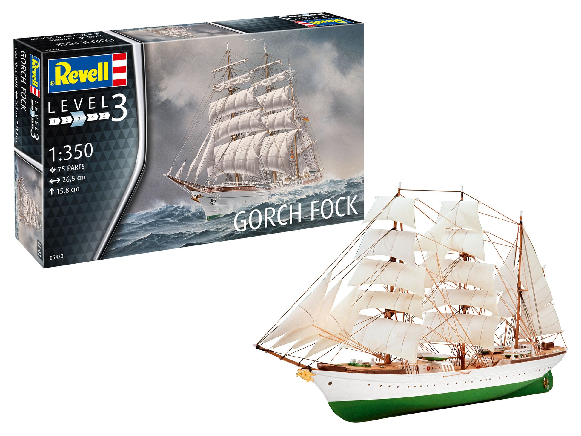 REVELL Gorch Fock 1:350 - 05432