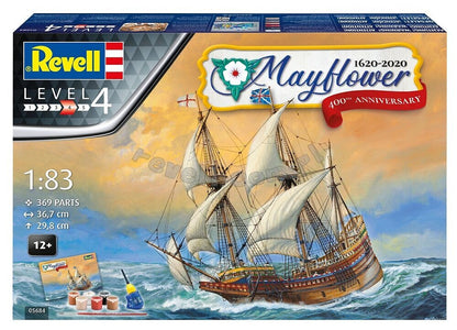 REVELL Mayflower 400th Anniversary Gift Set 1:83 - 05684