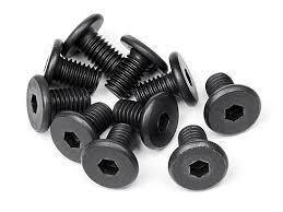 HPI 5x8mm Hex Drive Pan Head Screws 10pcs - HPI-100550