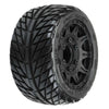 PROLINE STREET FIGHTER 2.8 Tyres on Raid Black 6x30 Wheels 2pcs - PR10161-10