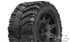 PROLINE MASHER-X HP BELTED Tyres on Black Raid Wheels Fr&Rr X-Maxx/ Kraton - PR10176-10