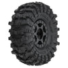 PROLINE 1:24 MICKEY THOMPSON MT Baja Pro X Fr/Rr 1in Tyres Mounted on 7mm Hex Black Wheels 4pcs - PRO1021510