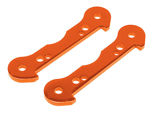 HPI Lower Arm Brace Orange Aluminium suit Savage X/ XL 2pcs -HPI-105893