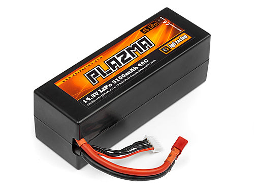 HPI PLAZMA 5100mah 14.8V 40C Lipo Battery Hard Case - HPI-107225