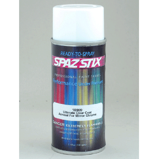 ULTIMATE CLEAR COAT AEROSOL PAINT 3.5OZ -FOR MIRROR CHROME
