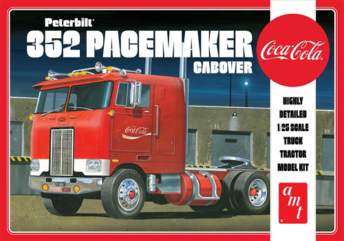 AMT Coca-Cola Peterbilt 352 Pacemaker Cabover 1:25 - AMT1090