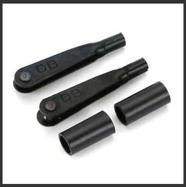 DUBRO 4-40 Spring Steel Solder Kwik Link Clevis 2pcs - DBR305