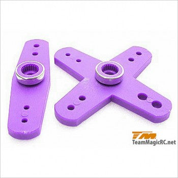 TEAM MAGIC Futaba 25T Servo Horn 2pcs - MG115003