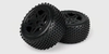 HBX Rear Wheel & Tyre suit Vortex 2pcs - HBX-12039