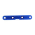 WLTOYS Fr Diff Front Suspension Pin Mounting Plate Blue Aluminium - WL12428-0064