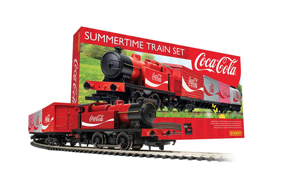 HORNBY Summertime Coca-Cola Train Set - R1276S