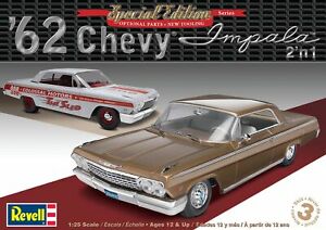 REVELL 1962 Chevy Impala Hard Top 3-in-1 1:25 - 14466 | RC Garage 