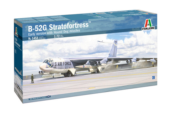 ITALERI B-52G Early Stratofortress w/ Hound Dog Missiles 1:72 - 1451S