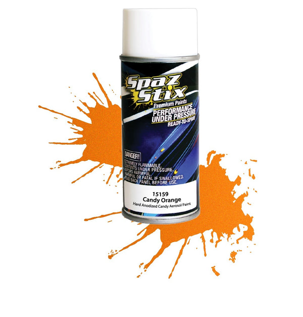 SPAZ STIX Candy Orange Spray Paint 3.5oz - SZX15159