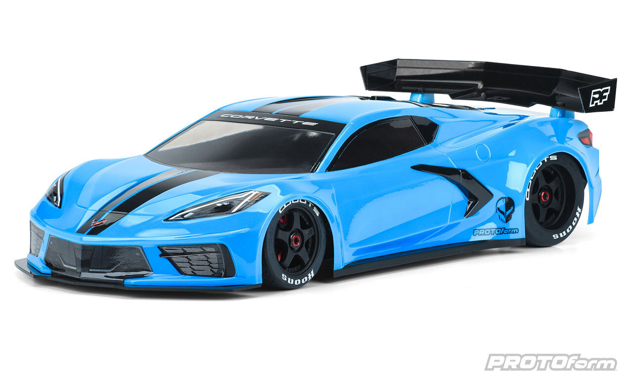 PROLINE PROTOFORM Chevy Corvette C8 Clear Body suit Arrma Felony/ Infraction - PRM157700