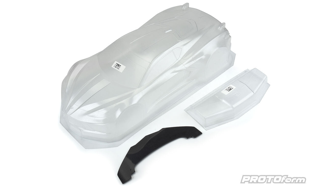 PROLINE PROTOFORM Chevy Corvette C8 Clear Body suit Arrma Felony/ Infraction - PRM157700