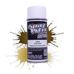 SPAZ STIX Gold Pearl Spray Paint 3.5oz - SZX16079