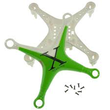 ARES Spectre-X Body Shell with 8 Screws Green - AZSH1621