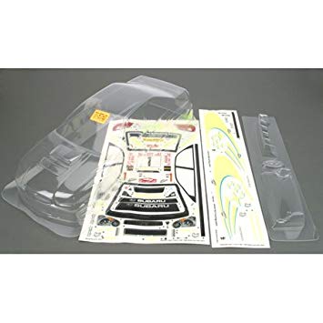 HPI 2004 Subaru Impreza WRC Monte Carlo Clear 190mm Body Shell - HPI-17205