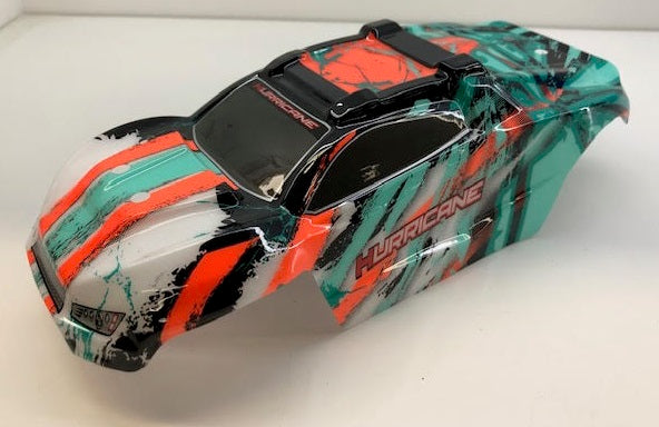 1:18 Hurricane 4WD Body Shell Painted suit 18322 - 18322-BODY