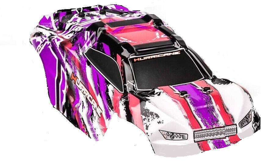 TRC 1:18 Pink/ Purple Hurricane Body Shell - TRC-18323-BODY