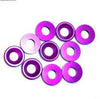 ANSMANN 5mm Countersunk Cup Washers Purple Alum.10pcs - C203000062