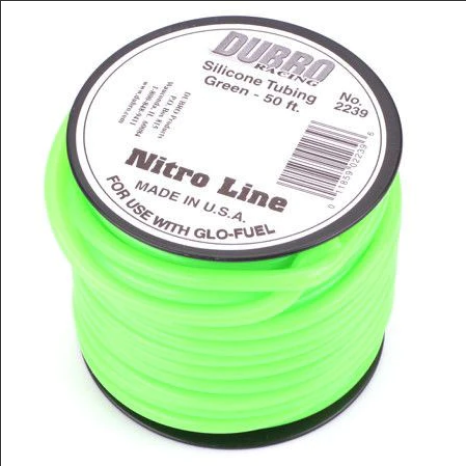 DUBRO Green Silicone Fuel Tube 50ft - DBR2239