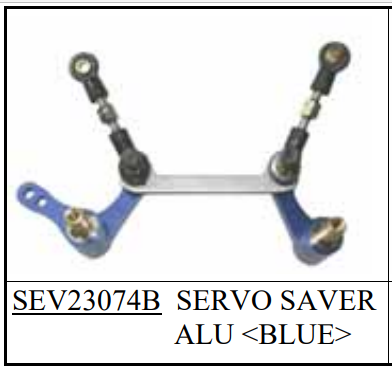 GV Servo Saver Blue Aluminium suit V2000 - SEV23074B