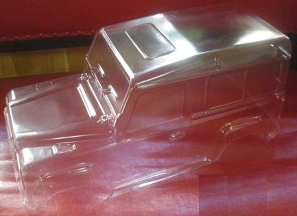 ABSIMA LDV D90 1:10 Crawler Clear Body Shell - AB2410063