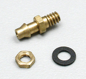 DUBRO 6/32in Bolt-On Pressure Fitting w/ Nut & Washer 1pc - DBR241