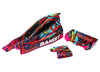 TRAXXAS Hawaiian Graphics Painted Body & Wing suit Bandit - 2449