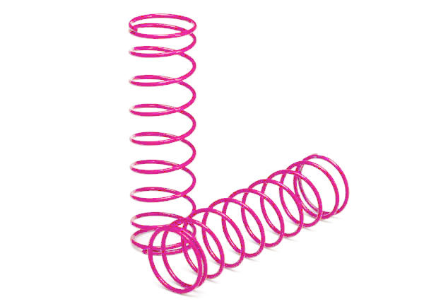 TRAXXAS Shock Springs Front Pink suit 3760/A - 2458P