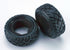TRAXXAS Anaconda 2.2in Street Tyres & Foams Front 2pcs - 2479